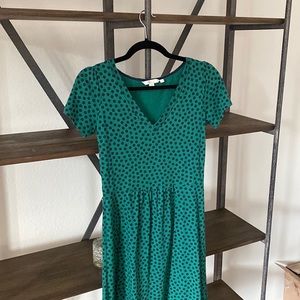 Boden Jersey Polka Dot Dress